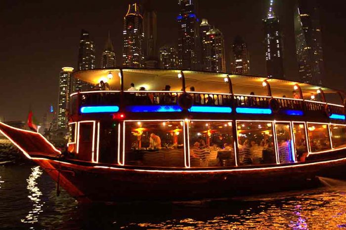 Dhow Cruise Dinner Marina Sharing